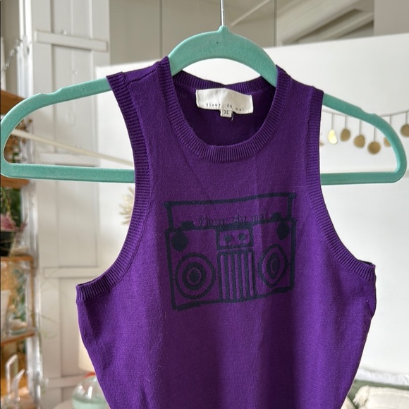 Fleur Du Mal Boombox Knit Racer Dress - Picture 5 of 5